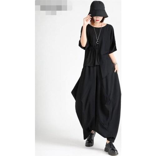 Dark Department Large Crotch women loose original designer Harun trousers women summer thin section of hip-hop pants fashion