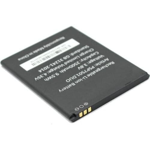 Ciszean 10pc/lot Replacement Li-ion Battery For Prestigio Grace R7 PSP 7501 DUO PSP7501 DUO 2500mAh Mobile Phone Battery