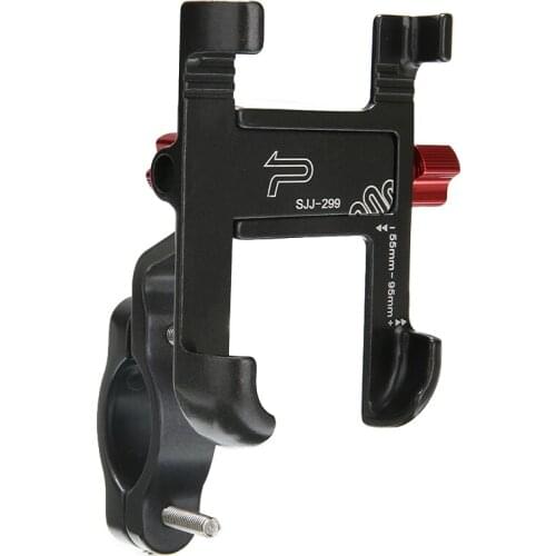 Handlebar stents Aluminum Alloy 360 Degree Phone Stand Motorcycle Bicycle Bike Handlebar Mount Cell Phone Holder Accessories