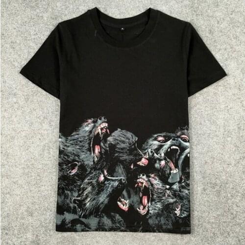 Punk New High 2020 Men Fashion T Shirts dog Being normal boring T-Shirt Hip Hop Skateboard Street Cotton T-Shirts Tee Top #J27