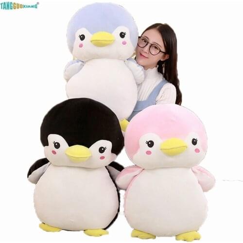 30-60cm Cute Cartoon Penguin Plush Toy Pillow Soft Stuffed Animal Doll Lovely Birthday Gift for Baby Kid girl Xmas Present