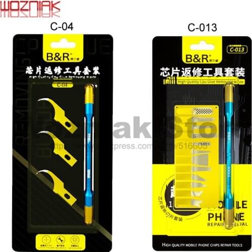 Chip repairing blade Maintenance tools for mobile phone motherboard Dismantle machine CPU scraper Dismantling Shovel Pry knife