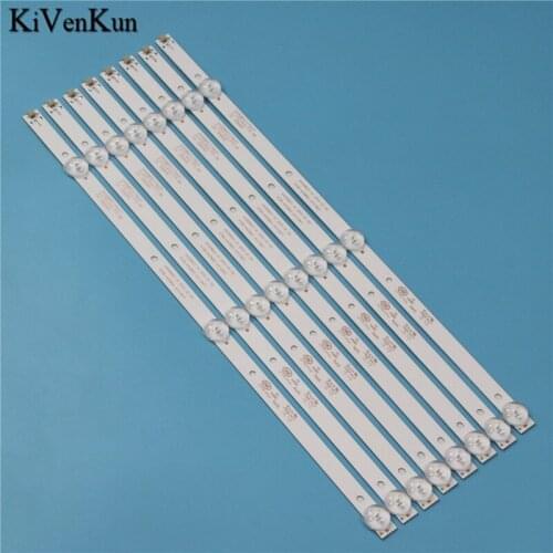 TV Lamp Kits LED Backlight Strips For Philips 43PUH6002/96 43PFT4002/12 LED Bars Bands 4708-K43WDC-A1113N11 Rulers K430WDC1 A1