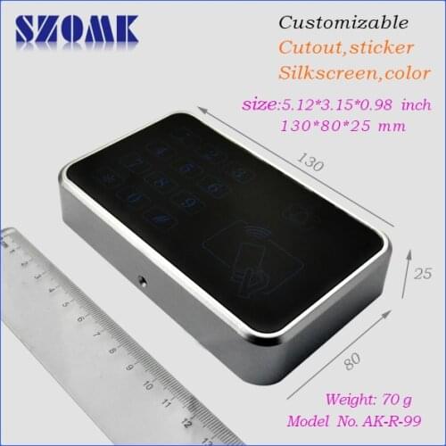 Electrical cabinet abs plastic enclosure (1 pcs) 130*80*25mm Instrument control box abs plastic case inductor enclosure