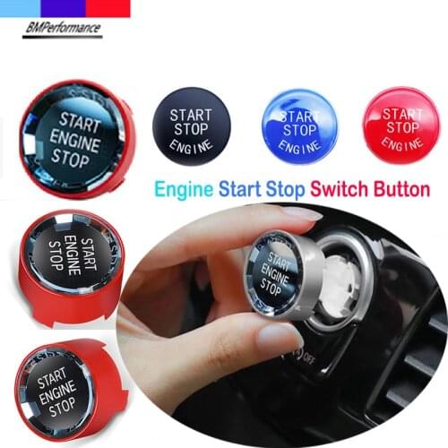 Crystal For BMW Whole Series 6 7 E59 E63 E64 F12 F13 F06 G32 E65 F01 F02 F03 F04 G11 G12 Car Key Engine Start Stop Switch Button