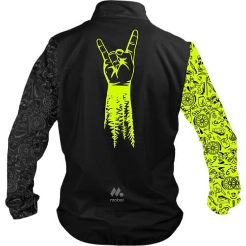 Mobel Spring Autumn Waterproof Windbreaker Wind Cycling Lightweight Long-sleeved Vest Riding Ciclismo Unisex Ultralight Jacket