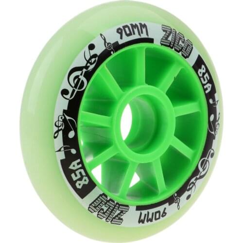 MagiDeal Outdoor PU Roller Inline Skates Wheel Replacement Racing Wheels 90mm/100mm/110mm