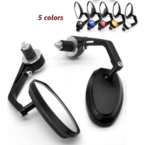 Newest Motorcycle RearView Mirrors CNC Handle Bar End Side Mirror 22MM For Yamaha yz 80 85 125 125f 450f YZ450F YZ250X YZ250FX