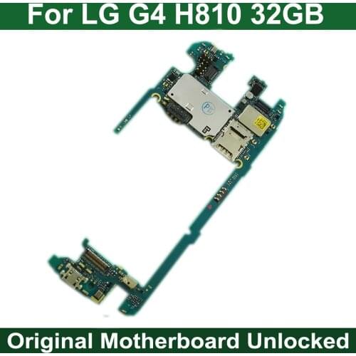 HAOYUAN.P.W Full Work Original Unlock Mainboard Motherboard Circuits Cable For LG G4 H810 European version 32GB with Andriod OS