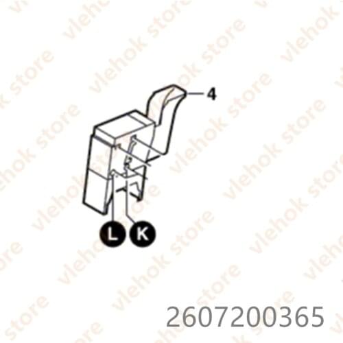 Switch for BOSCH GBM13-2 GSB400 GBM500 GBM400 GSB16 GSB13 GSB20-2 GSB18-2 PBS60A GST54 GHO31-82 2607200365 Power Tool Accessorie