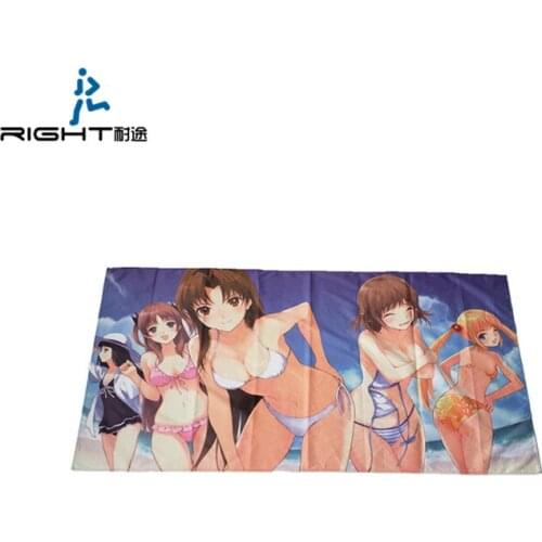 Microfiber towel swimming beach bath towel soft quick dry outdoor travel sports yoga towel with mesh bag