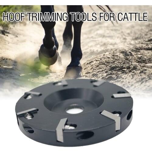 Livestock Sheep Hoof Trimming Cutter Disc Repairing Cow Cattle Horseshoe Livestock Sheep Cattles Horses Hoof Trimming Disc Tool