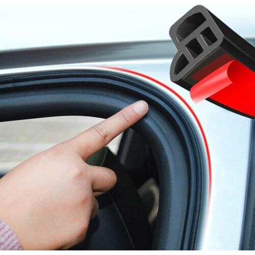 3M Car Styling Car Door Sealing Strip Front Rear Windshield Weatherstrip For Mazda Audi Hyundai Honda Toyota BMW LADA KIA etc