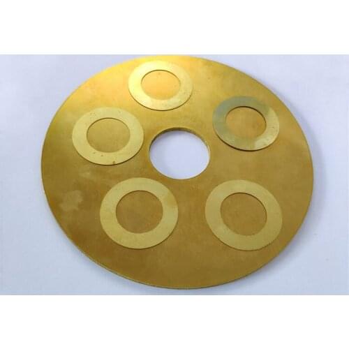 10pcs M27 ultra-thin flat washers gaskets brass washer gasket 45mm-47mm outer diameter 1.2mm-2mm thickness