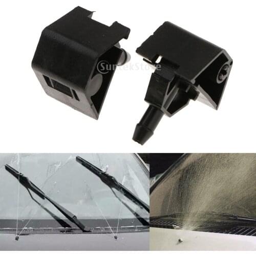 2X Car Front Window Wiper Washer Nozzle Jet Celaner ,Auto Wiper Cleaning Tool