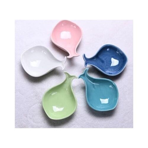 2020 Cat Dog Bowl Cute Cartoon Ceramics Bowl Protection Cervical Vertebra Puppy Cat Dog Eating And Drinking Bowl Pet Supplies