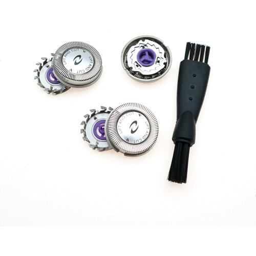 3Pcs Shaver Head Replacement Shaver Blade for HQ3 HQ4 HQ55 HQ56 HQ6900 HQ6868 HQ5812 HQ6874 Razor Blade for Men