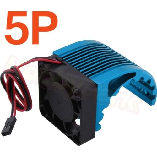 5pcs 42mm Alum Heat Sink DC 5V Fan Cooling 40*40mm For RC Car Electric Engine Brushless Motor 4274 4268 1515 812 T8 K80 K82 CNC