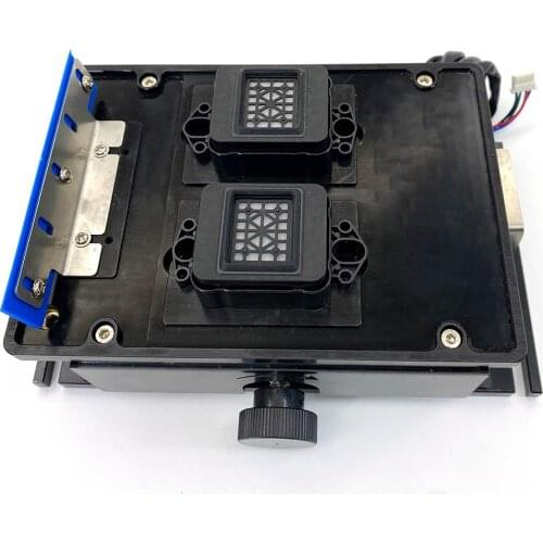 Stable Double Head auto Capping Station for xp600/DX5/DX7/4720/I3200 head Pump Assembly single motor lift ink stack