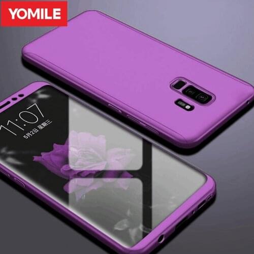 YOMILE 360 Full Cover For Samsung Galaxy J1 ACE J2 J3 J5 J7 Duo Prime Max 2015 2016 2017 Case For Galaxy J4 J6 J8 Plus 2018 Core