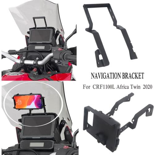 For HONDA CRF1100L CRF 1000L Africa Twin CRF 1100 L 2020 Motorcycle Stand Holder Phone GPS Navigaton Bracket Wireless Charging