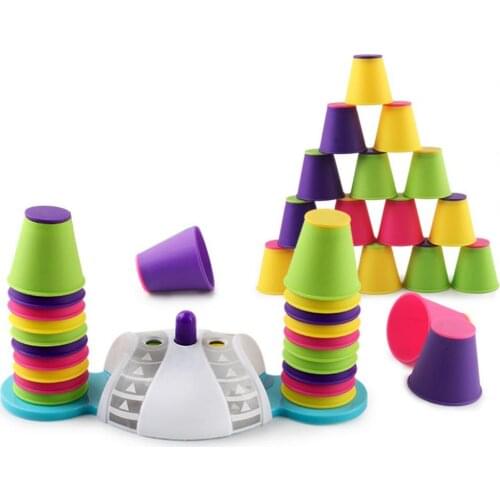 Children Early Education Battle Stacking Cups Game Parent-child Interactive Toy
