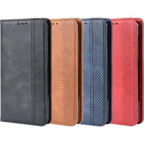 For Vodafone Smart V10 Case Luxury Flip PU Leather Wallet Magnetic Adsorption Case For Vodafone Smart V10 V 10 VFD730 Phone Bags
