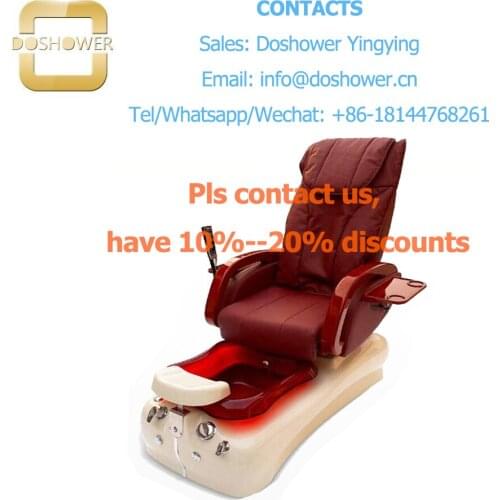 Doshower wholesale used pedicure chair of full body massage bed pedicure chair with salon furniture pedicure chair