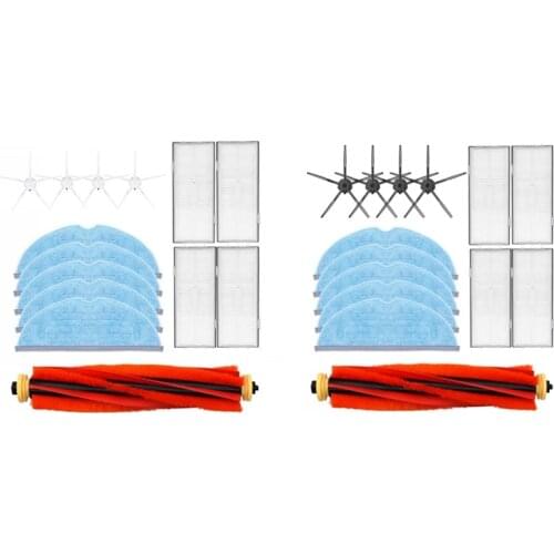EAS-for Roborock S7 T7 T7Plus of Washable Filter Detachable Main Brush Mop Cloth Side Brush Robot Vacuum Cleaner Parts