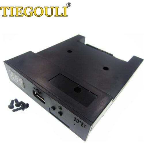 1SET New 2017 Version SFR1M44-U100K Black 3.5" 1.44MB USB SSD FLOPPY DRIVE EMULATOR