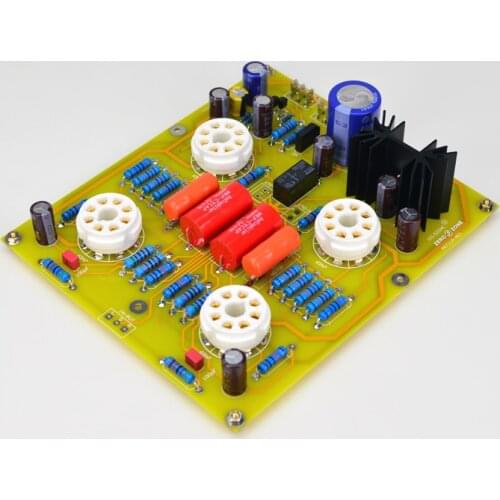 Hifi PRT-11A 6N8P(6SN7) Tube preamplifier board/ kit base on Gary CARY-AE1