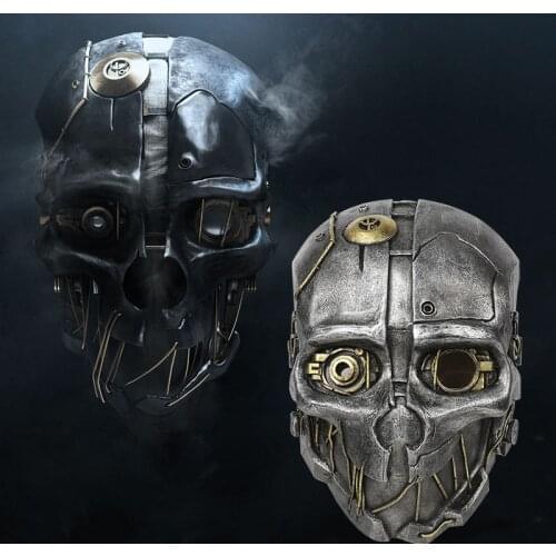 FRP Dishonored 2 Corvo Attano Mask Dishonored Corvo Attano Helmet For Cosplay Game Costume Accessories