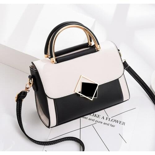 Fashion Luxury Handbags for Women 2021 New Style High Quality PU Leather Female Flap Shoulder Bag Vintage Versatile Bag White