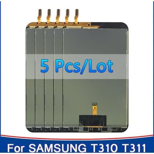 5 Piece NEW LCD Replacement For Samsung Galaxy Tab 3 8.0 SM-T310 SM-T311 LCD Display Touch Screen Assembly T310 WIFI /T311 3G