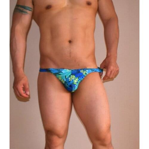 SD462 Sexy cordless low waist gay men thong swimwear hot tight swimming pool swim briefs trunk bikinis men swimsuits Samll Size