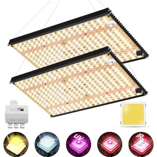 EnFun 240W led grow light plant for indoor plant quantum full spectrum board samsung lm301b 3000k 5000k 660nm dimmer