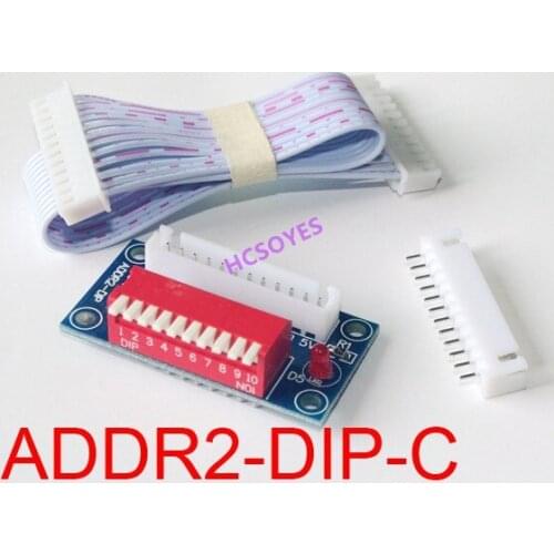 Led controller DMX-Relays ADDR2-DIP-C led controller for led strip led lamp