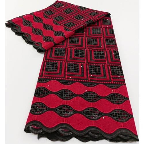 Party Q New Design Nigerian Lace Fabric High Quality Cotton African Dry Lace Fabric For Wedding Swiss Voile Lace In Switzerland