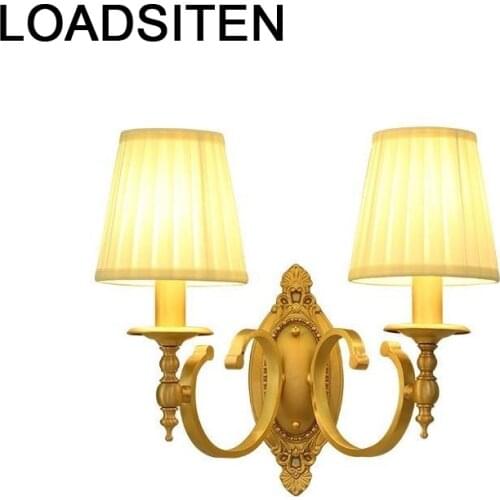 Penteadeira Home Deco Arandela Para Parede Lamp Tete Lit Luminaire Aplique Luz Lampara De Pared Interior Wall Bedroom Light