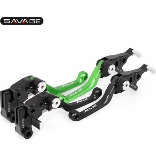 For KAWASAKI KLX 250 S SF KLX150L KLX230 R 2020 Motorcycle Accessories CNC Dirt Bike Handles KLX-250 Pivot Brake Clutch Lever