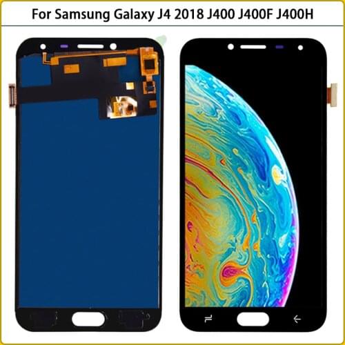 For Samsung Galaxy J4 2018 J400 J400F J400H J400P J400M LCD Display Touch Screen Panel Digitizer Assembly Replacement