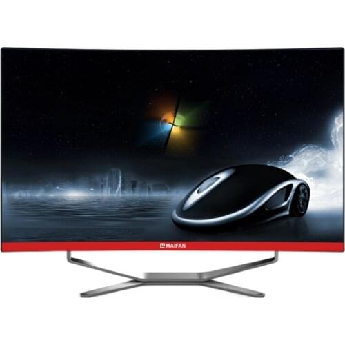 27'' inch FHD lcd monitor WIFI games computer PC With CPU i5-7400 Ram 16GB SSD 240GB+1TB GTX1050Ti
