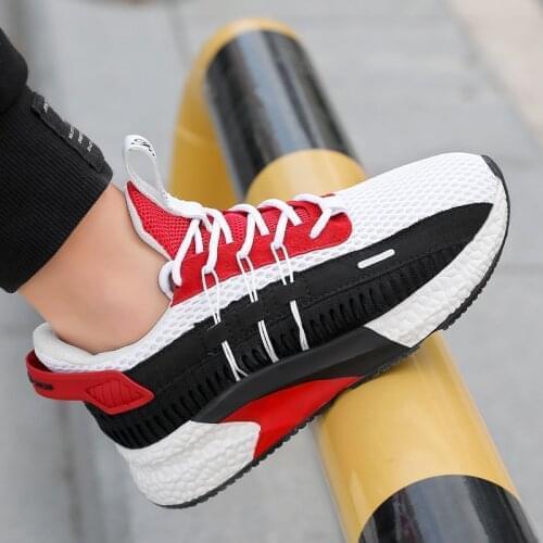 Lace-up Children Shoes For Boys Sneakers Girls Casual Shoes Kids Sneakers Breathable Mesh Running Footwear tenis infantil menino
