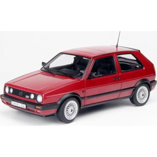 Diecast Alloy 1:18 Scale 1990 Golf GTI Car Model Metal Die-Cast Toy Simulation Vehicle for Collection Gift Souvenir Display