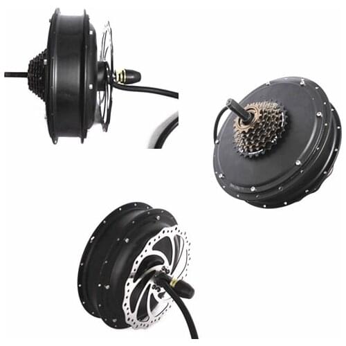 Free shipping Electric bike brushless dc hub motor 3000w for electric bicycle 3kw ebike hub motor