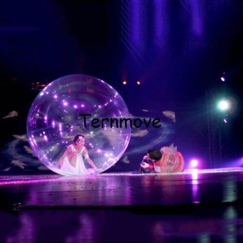 Inflatable giant dancing ball 2m dance show ball with high quality pvc material Dancing Balls for concert event