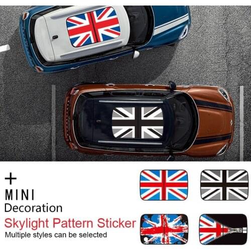 New Roof Skylight Sticker Car Styling for MINI COOPER F55 F56 F60 F54 R55 R56 R60 R61 Clubman Countryman Auto Assessoires Decals
