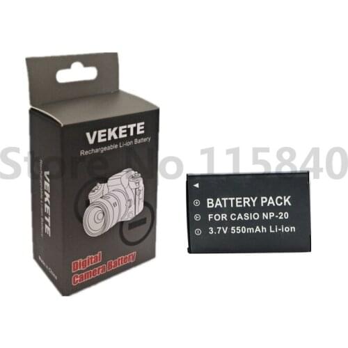 NP-20 CNP-20 CNP 20 CNP20 Camera Battery For CASIO EX-S880 EX-Z6 EX-S880RD Exilim Card EX Zoom Series