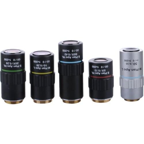 APO ultra long working distance objective lens, microscope objective lens, 95MM objective lens