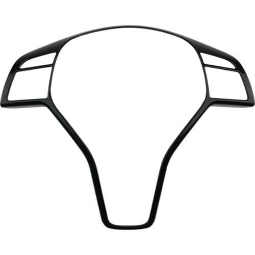 Car Steering Wheel Frame Trim,Carbon Fiber Style Steering Wheel Button Frame Trim Cover Fits for Mercedes Benz a B C E